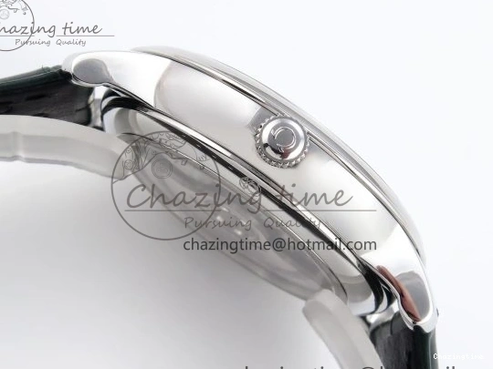 0215 Tailored De Ville Date SS MKF 1:1 Best Edition Dark Gray Dial Roman Marker on Black Leather Strap A 7740